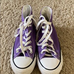 Purple converse